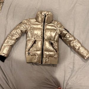 Gold SAM Freestyle Down Jacket in Small